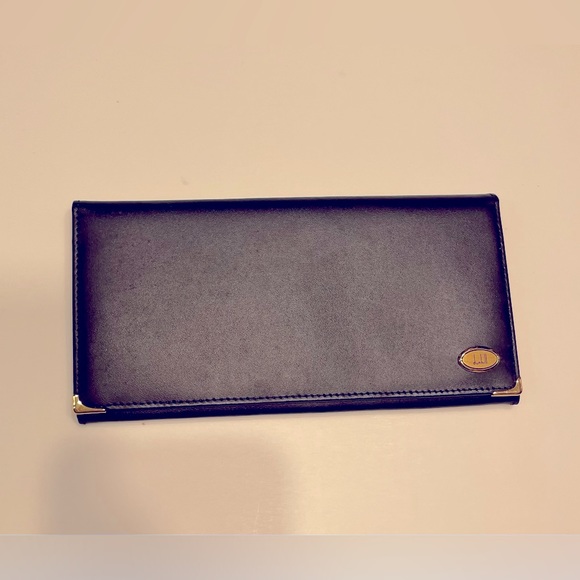 Dunhill bifold leather wallet
